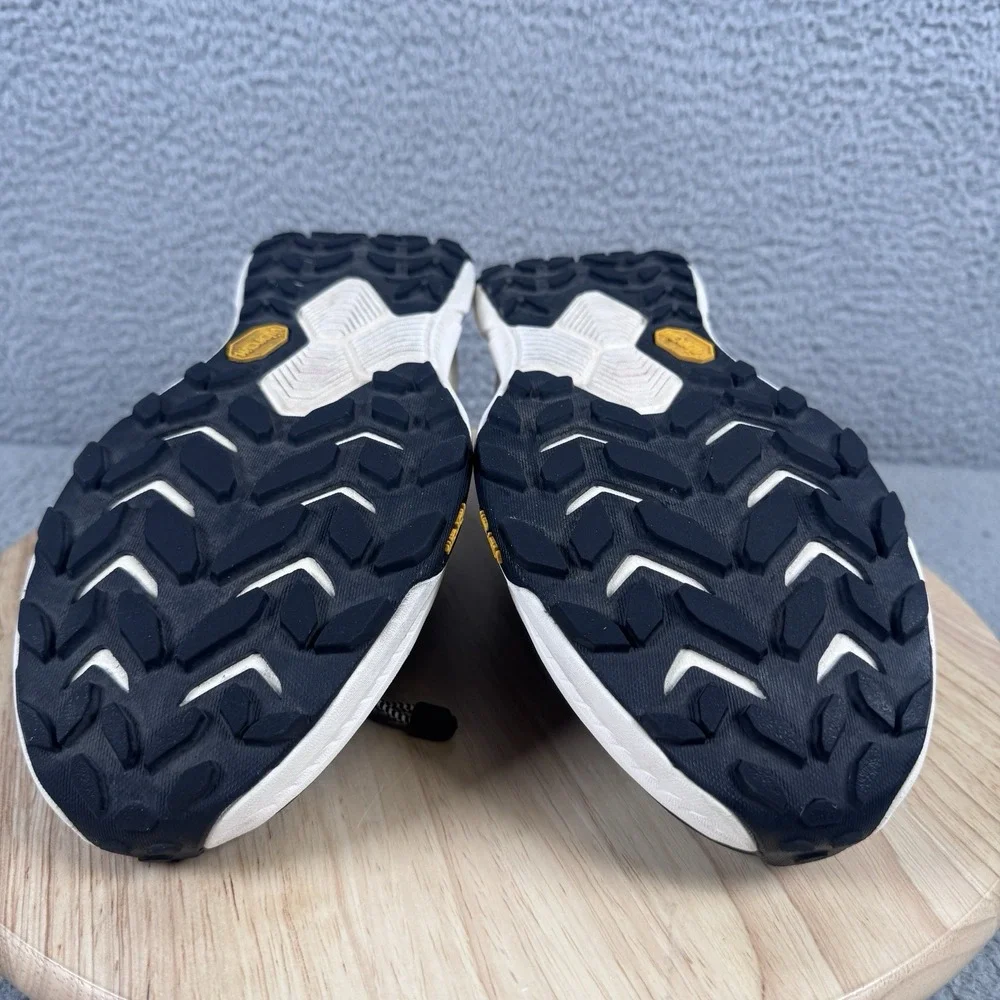 Hoka Transport Womens 9.5 D Wide Black Trail Running Hiking Shoes 1164371-BKLB